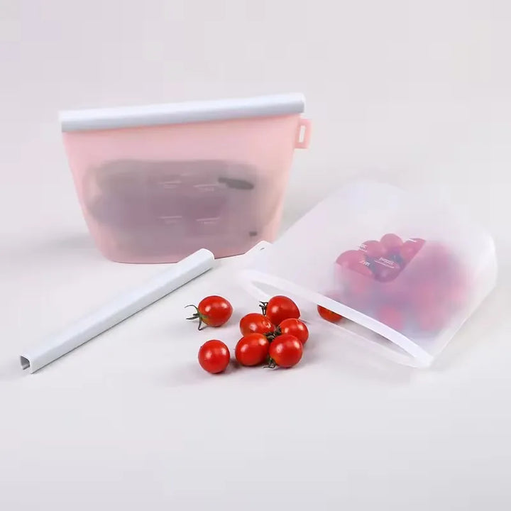 5 Bolsas De Almacenamiento De Leche Materna De Silicona