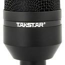 Kit de micrófono con batería Takstar Dmsd7 con funda superior, color negro