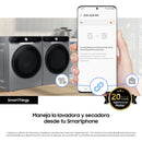 Lavadora Samsung 22 Kg Multicontrol Gris | Wf22c6400ap Gris