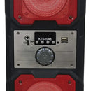 Parlante Bocina Altavoz Inalámbrico Bluetooth Portátil Luces