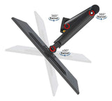 Soporte North Bayou Nb F80 De Mesa Para Tv/monitor Negro