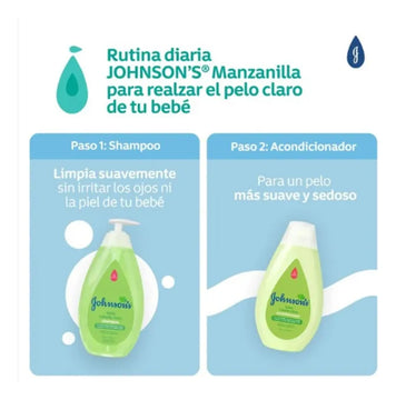 Shampoo Johnsons Baby Manzanilla Cabello Claro X 1000 Ml