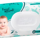 Set Pañitos Humedos Rascal por 320 Unidades - 4 Paquetes