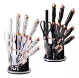 Set De Cuchillos Marmolizados