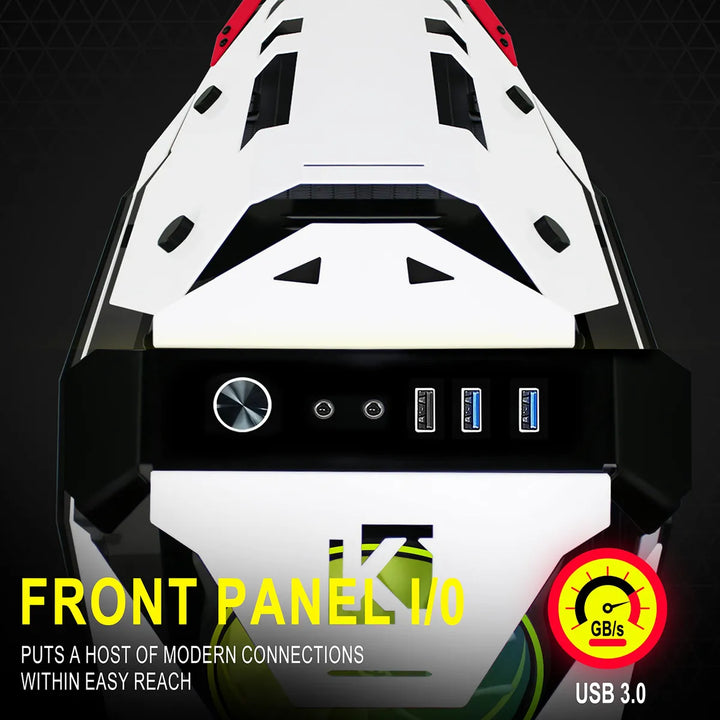 Kediers C650 Mech Pc Case Atx Tower Gaming Computer Case Con