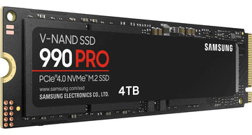 Disco Solido Ssd Samsung 990 Pro 4tb Pcie 4.0 7450 Mbs Nvme Color Negro