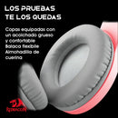 Audifinos Gamer Hylas H260-p Redragon Rosa