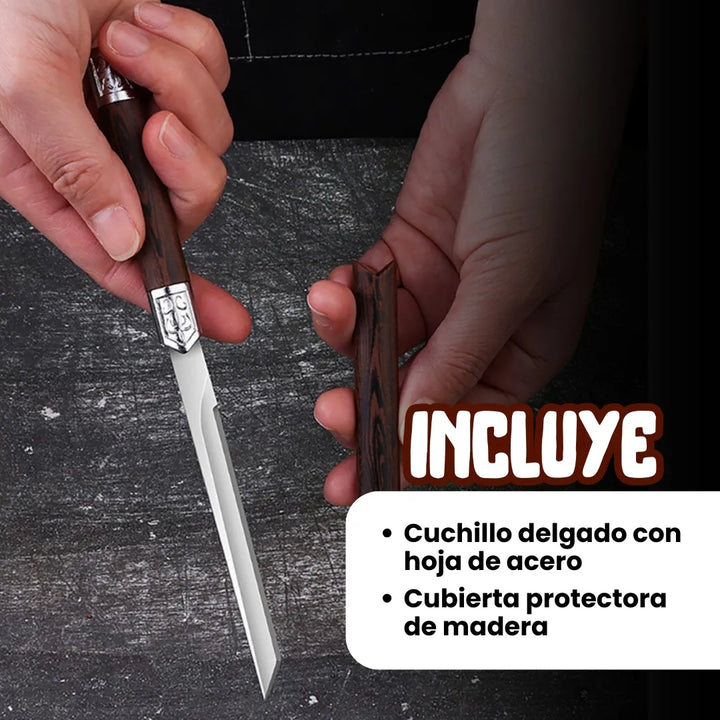 Mini Katana Espadas Acero Cuchillo Japonesa Mini Portable Café