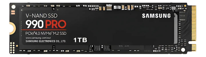 Unidad De Estado Sólido Samsung 990 Pro Pci-e 4.0 Nvme - 1tb Color Negro