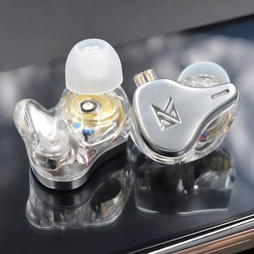 Auriculares in-ear gamer inalámbricos KZ Gamer DQ6 silver