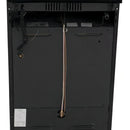 Estufa De Piso Con Horno Abba 4 Pts Gn Ag101-5n Negro