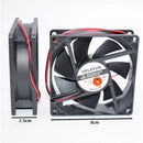 Ventilador De Refrigeración 8x8x2.5cm Brushless 12v 2 Cables