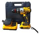 Taladro Inalambrico De 68v Poderoso Eficaz Tipo Industrial - Amarillo - 50/60