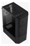 Gabinete Gamer Aerocool Quantum Mesh 3 Ventiladores Argb Negro
