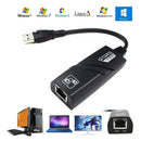 Adaptador Convertidor Usb 3.0 A Ethernet Rj45 10/100/1000