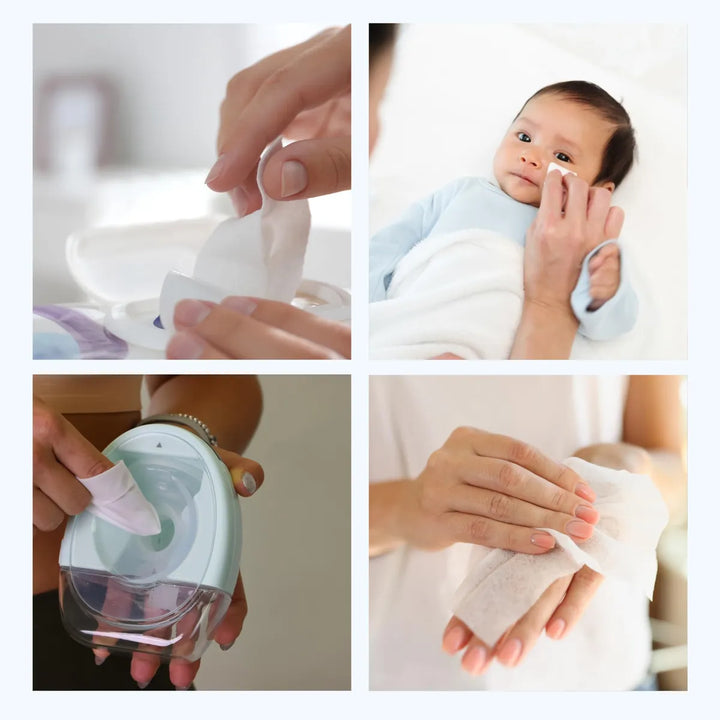 Zomee Toallitas De Limpieza Para Extractor De Leche, Elimina