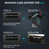 Fuente De Poder Full Modular 850w 80 Plus Gold Segotep Color Negro