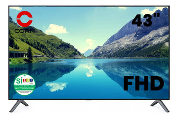 Smart Tv 43 Corn Full Hd Android + Soporte + Control Voz
