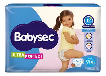 Pañal Babysec Etapa 5 Xxg X100 Extra Extra Grande (xxg) Sin Género