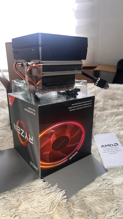 Cooler Marca Amd Wraith Prism Rgb Para Oc Am4 Ryzen 36m Grt
