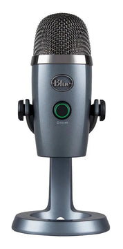 Micrófono Blue Yeti Nano Condensador Omnidireccional color shadow greyS