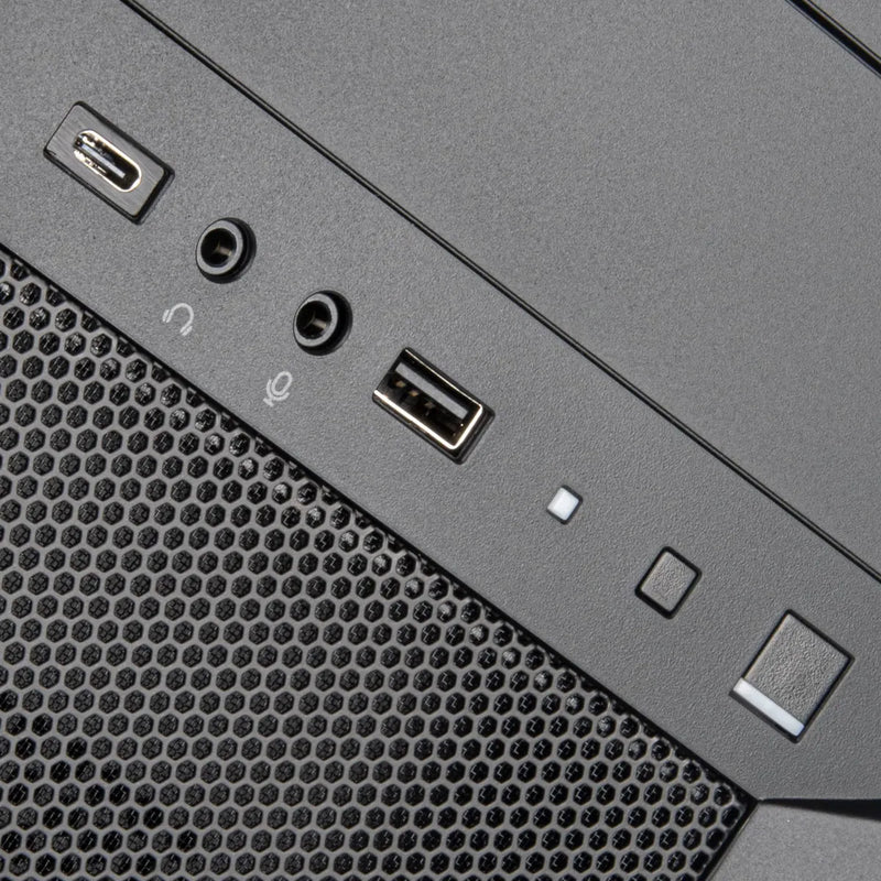 Chasis Compacto Fara 313 Micro-atx Con Puerto Tipo C