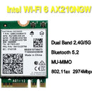 Modulo Intel Wifi 6e Ax210 M.2 Bluetooth 5.3