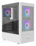 Caja Pc Gaming Gamdias Atx Blanca Rgb Vidrio Templado