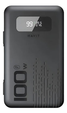 Powerbank Havit 20000 Mah Telefono Celular Portatil Tipo C Negro