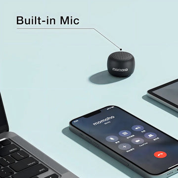 Momoho Mini Altavoz Bluetooth Inalámbrico Con Obturador Remo