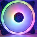 Nuevo Fan Cooler 120mm Rgb Para Cpu Chasis Ventilador Pc Led