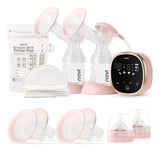 Extractores De Leche Eléctricos Dobles Ncvi portátil 4 modos y 9 niveles