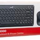 Teclado + Mouse Wireless Genius Luxemate Q8000 Reducido