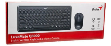 Teclado + Mouse Wireless Genius Luxemate Q8000 Reducido