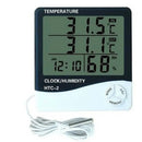 Reloj Termohigrometro Digital Sonda Temperatura Humedad Htc2