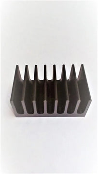 Disipador De Calor Acanalado, Aluminio Diversas Aplicaciones