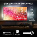 Televisor Samsung 75 Crystal Du7000 Smart 4k