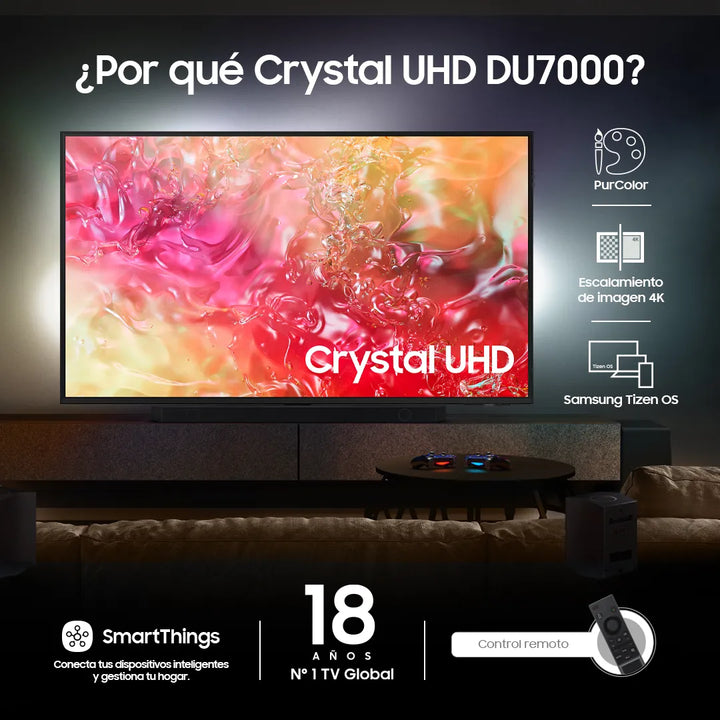 Televisor Samsung 75 Crystal Du7000 Smart 4k