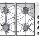 Combo Haceb: Estufa De Empotrar 60x43 + Campana + Microondas Color Gris