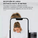 Micrófono Inalambrico De Solapa Tipo C Iphone Y PC Con Estuche De Carga Doble Receptor y Cancelación de Ruido y Antipop Vimai M8C-2 Negro