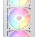 Chasis Gamer Xyz Airone 100 - Blanco , X6 Fans Argb