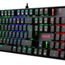 Teclado Gamer Mitra K551-rgb Negro Español Alámbrico
