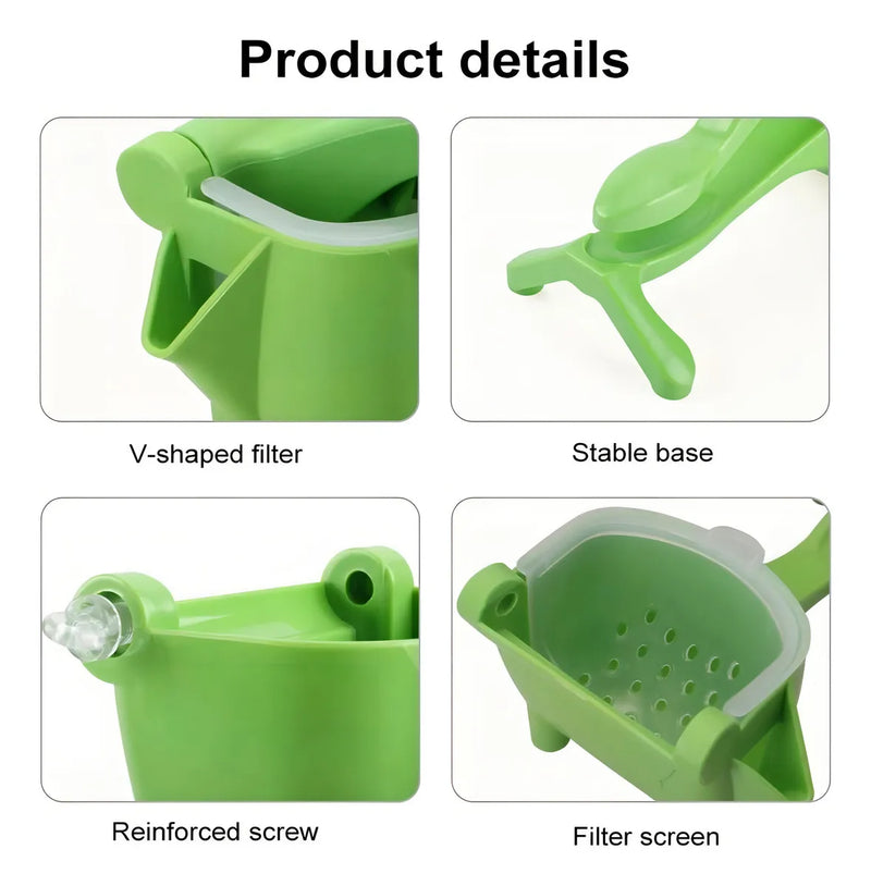 Exprimidor Manual De Naranjas Jugo Extractor Frutas Cocina