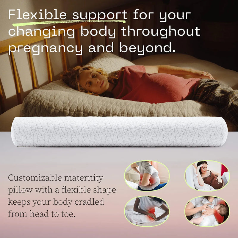 Coop Home Goods: Almohada Corporal Adaptable Para Embarazo.