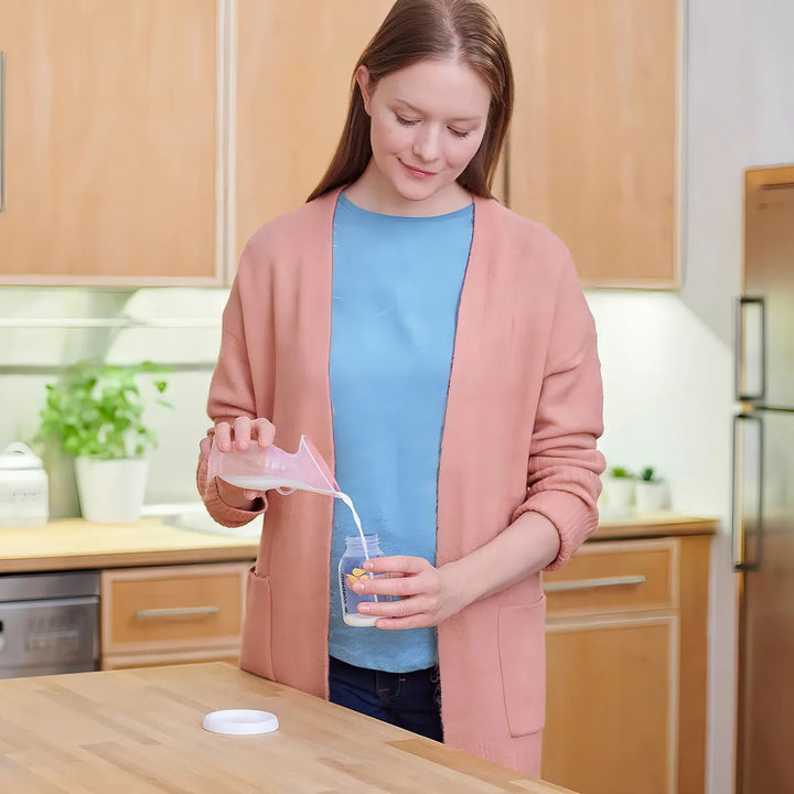 Extractor De Leche Manual Recolector De Silicona Medela