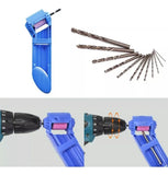 Afilador Brocas Drill Bit Herramienta Para Taladro Azul