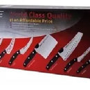 Set Kit Cuchillos Corte Profesionales X13 Piezas Rebana Pica Plateado