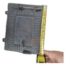 Puerta Para Estufa De Leña Pequeña 20cm X 17cm X 6cm Gris Oscuro