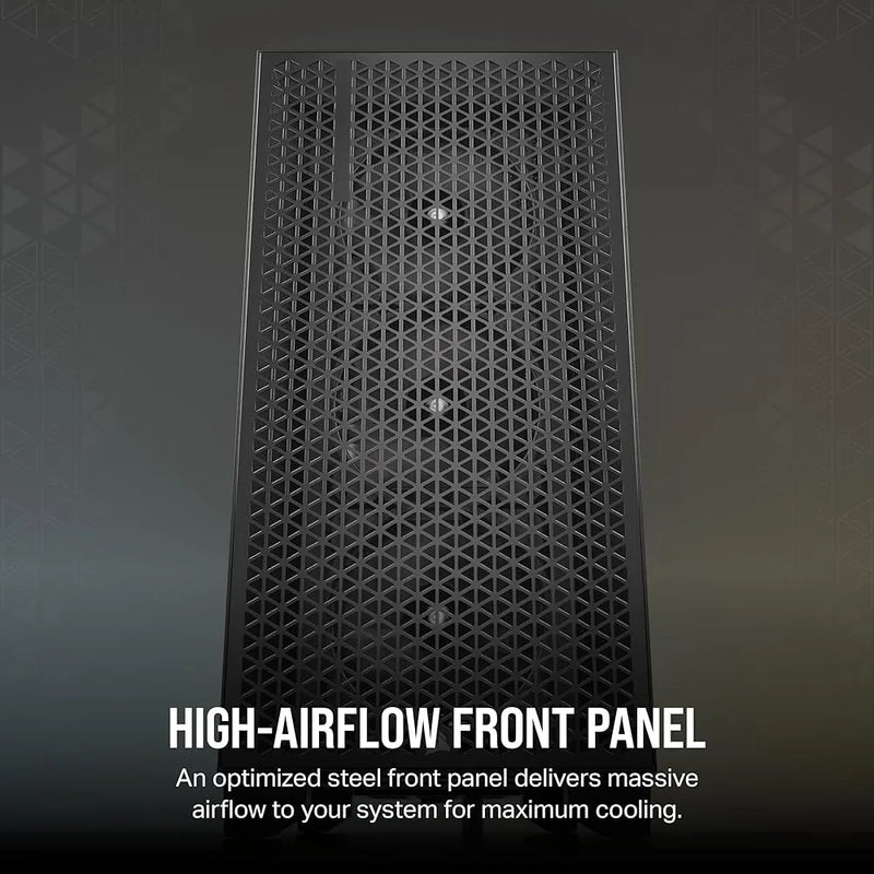 Corsair 3000d Airflow Caja De Pc De Torre Media Ventiladores Black