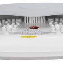 Tina Gris Spa Pies Plegable Burbuja Calor Y Luz Roja